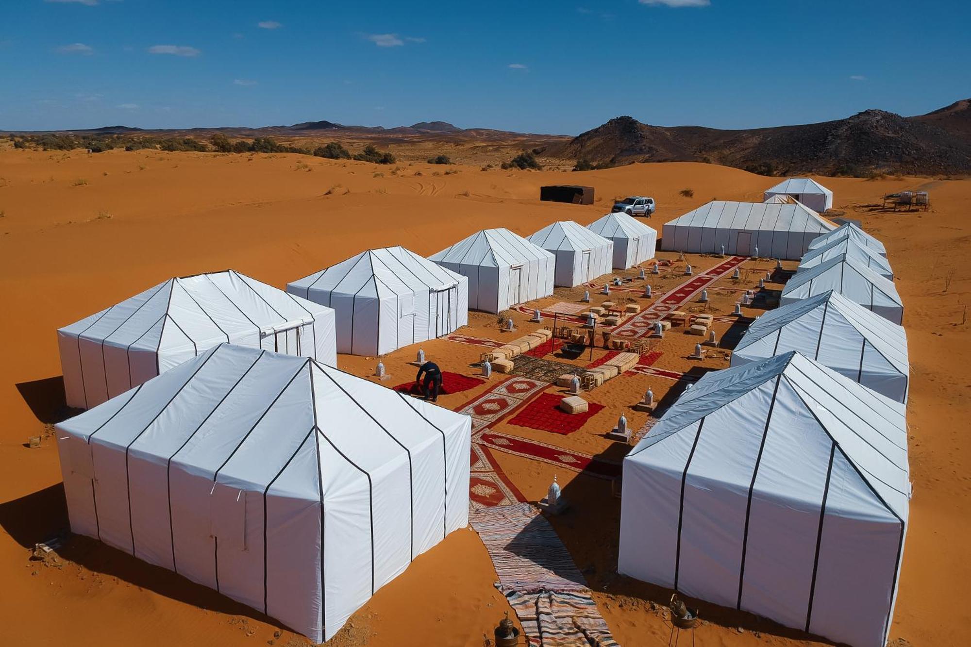Luxury tent Erg Chebbi Desert Luxury Camp